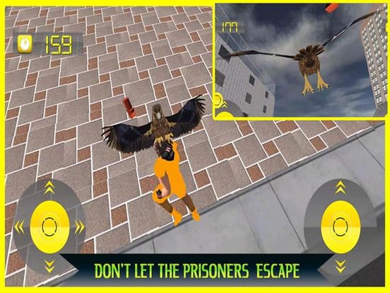 Police Eagle Prisoner Escape - Control City Crime Rate Chase Criminals, Robbers & thieves screenshot 4