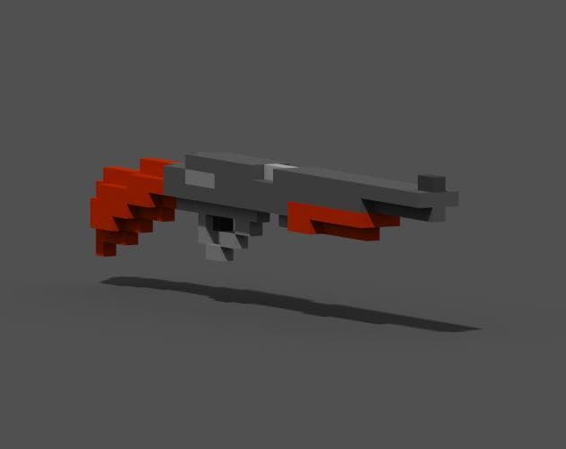 Voxel FPS Shooting Range
