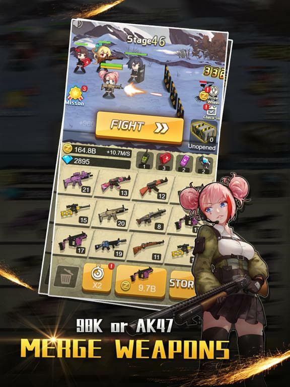 Merge Rush Z screenshot 2