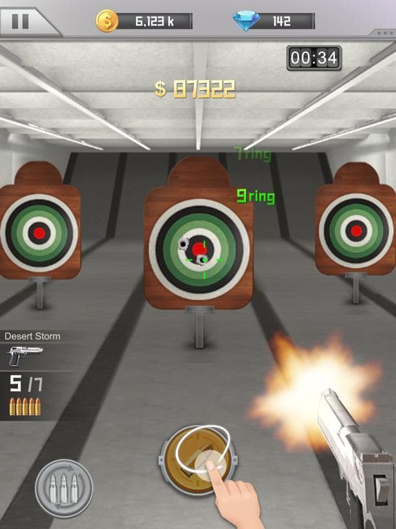 Idle Gun Range: Merge n Shoot! screenshot 4