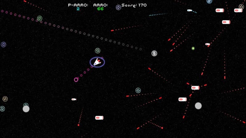 SPACE BLASTER 8 BIT (itch) screenshot 2