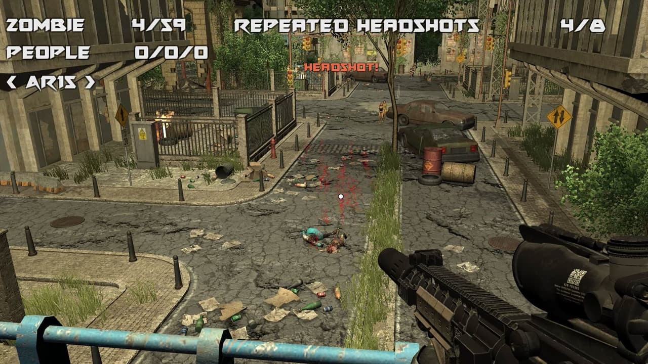 Sniper zombie killer screenshot 2