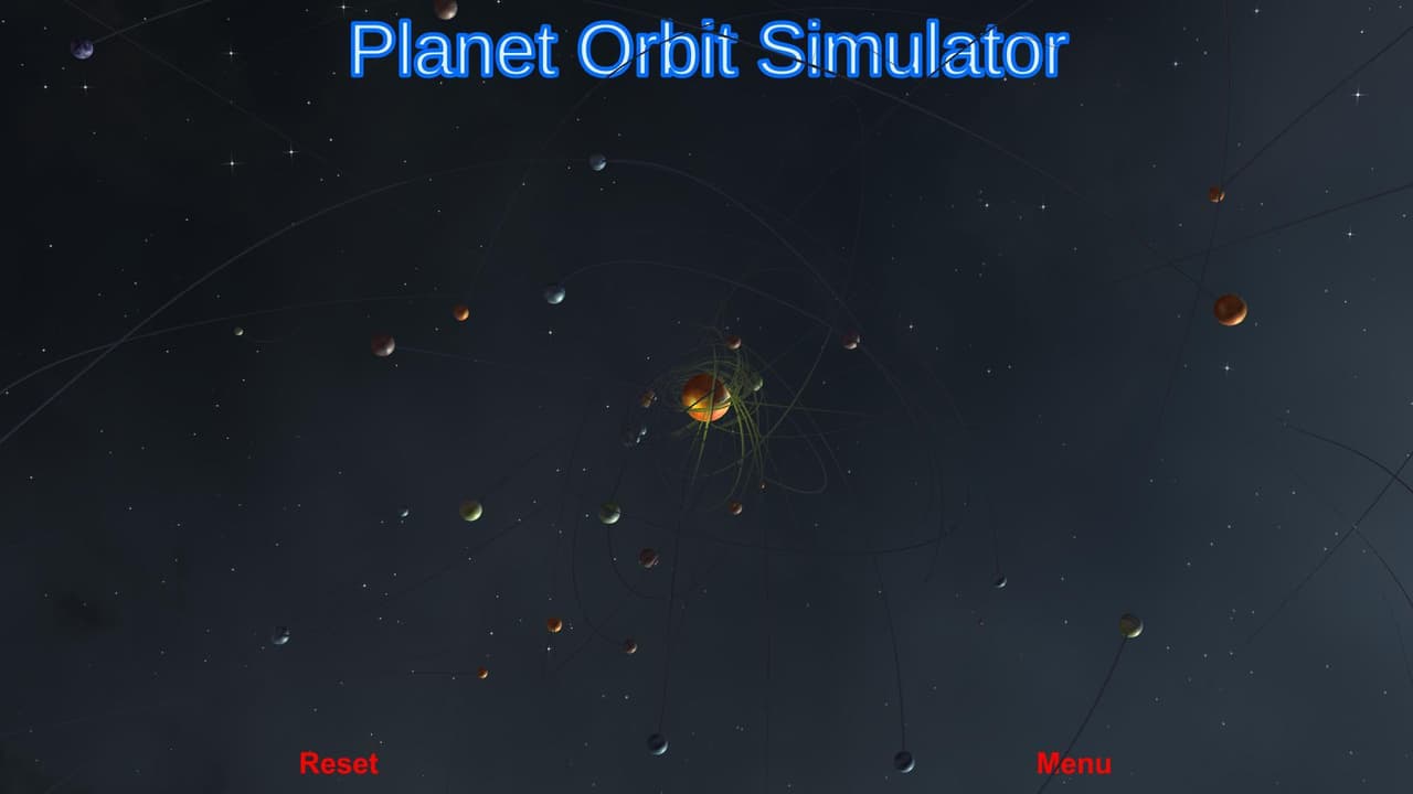 Soloar System Planets Simulator