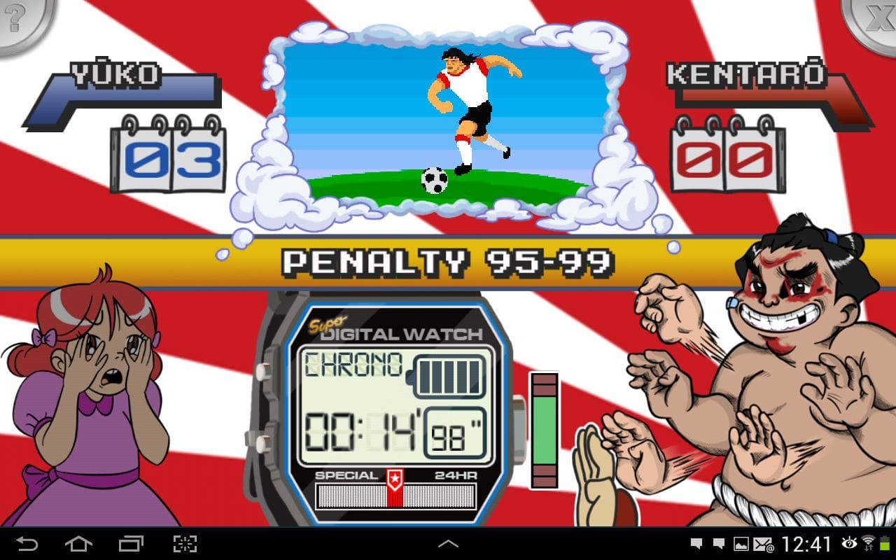 Super Digital Watch Soccer screenshot 5
