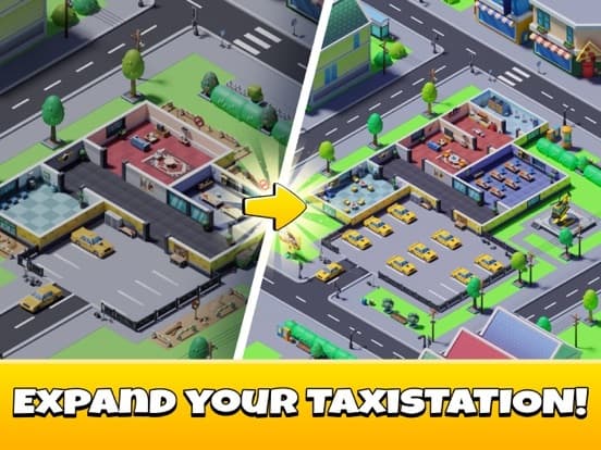 Idle Taxi Tycoon: Empire screenshot 2