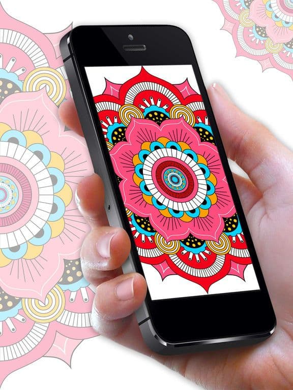 Mandala Color By Number Paint
