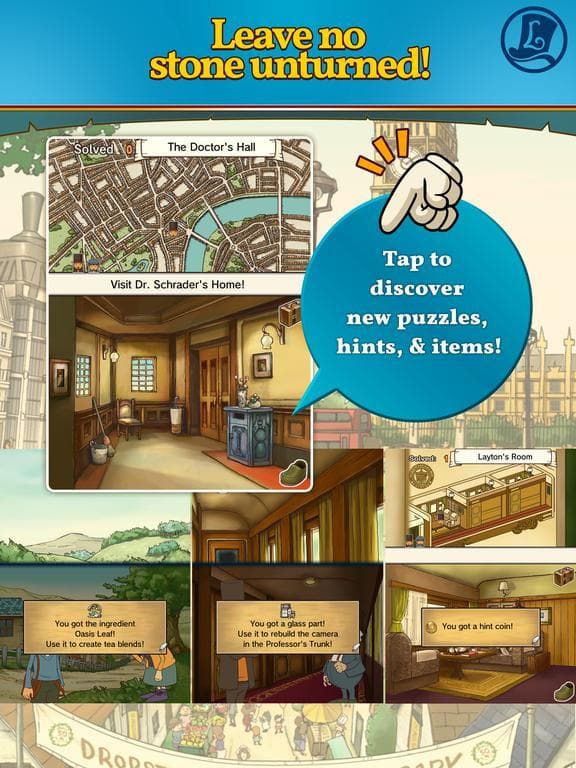 Professor Layton and the Diabolical Box screenshot 6