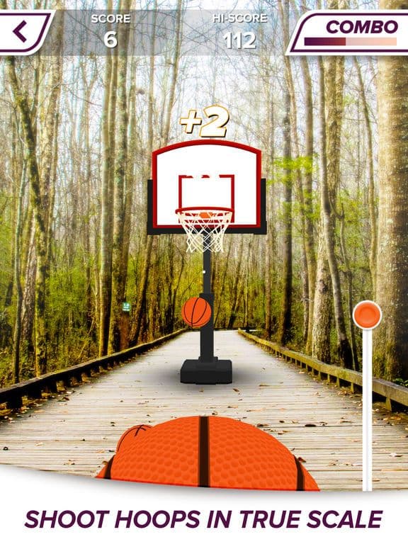 AR Sports Basketball screenshot 3