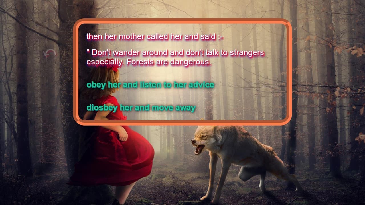 Red riding hood story screenshot 2