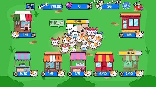 Princess Dog Nom Nom Evolution