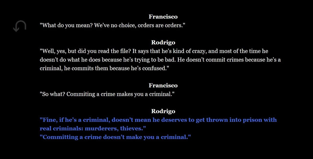 Don Quixote: Narrative Assignment screenshot 3