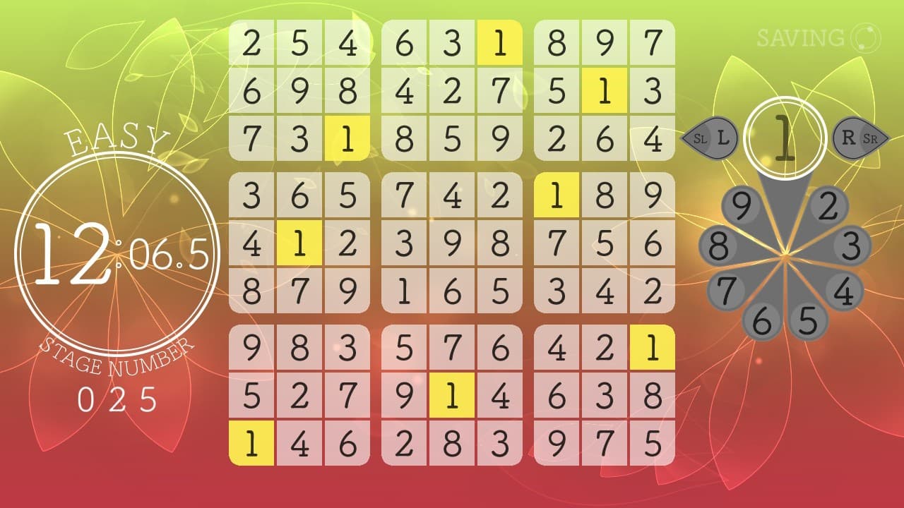 Sudoku Relax 3 Autumn Leaves screenshot 5
