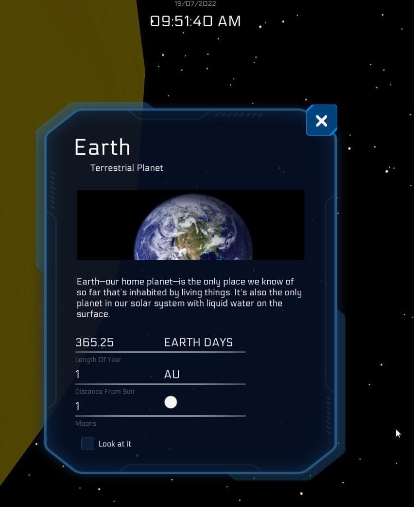 Solar System Sim (Pellegrino ~thp~ Principe) screenshot 2