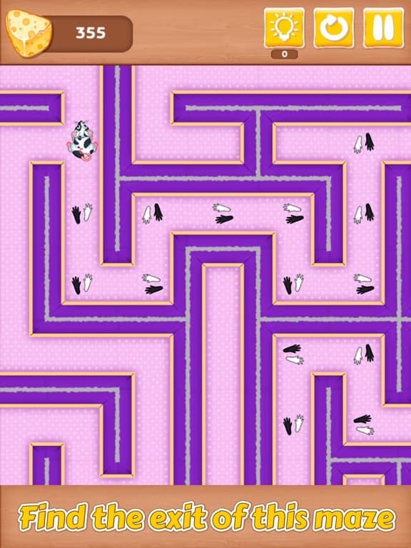 Cheesy Maze - Mouse Escape screenshot 3