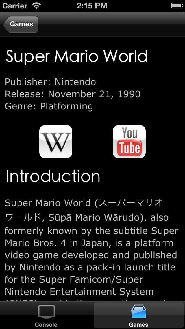 SNES Console & Games Wiki screenshot 5