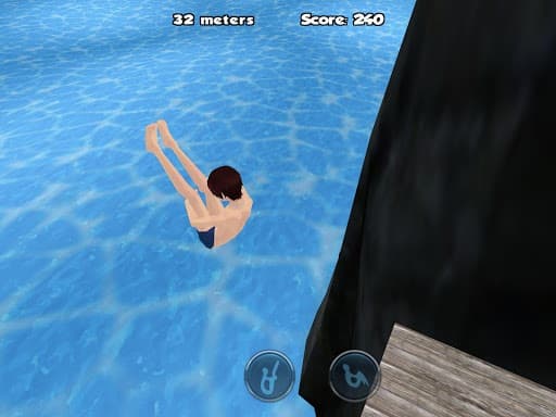 Cliff Diving 3D Free screenshot 4