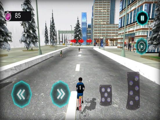 City Real Bicycle Crazy Racer screenshot 4
