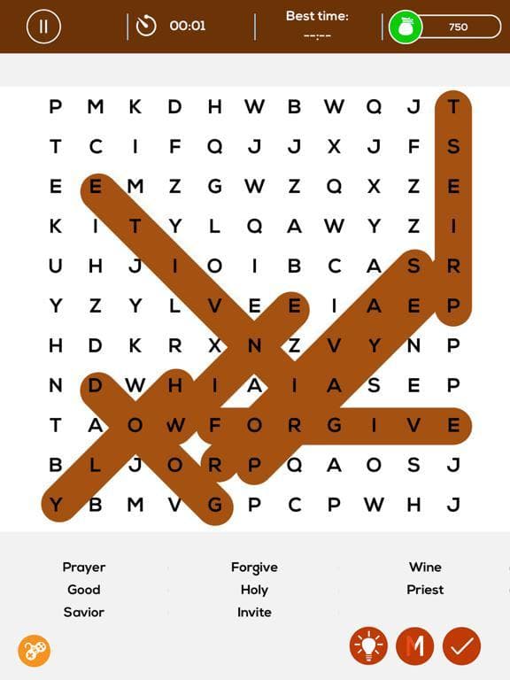 Giant Bible Word Search Pro screenshot 4