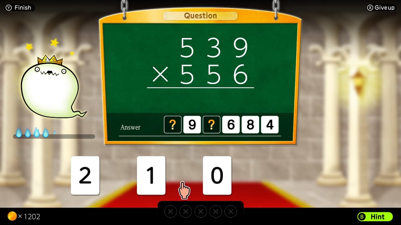 Calculation Castle: Grecos Ghostly Challenge "Multiplication" screenshot 5
