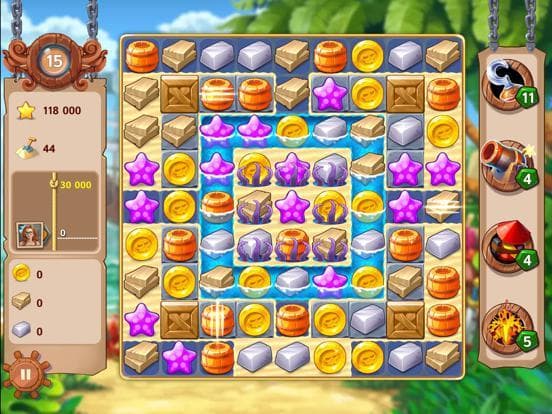 Pirates & Pearls: Match 3 Game