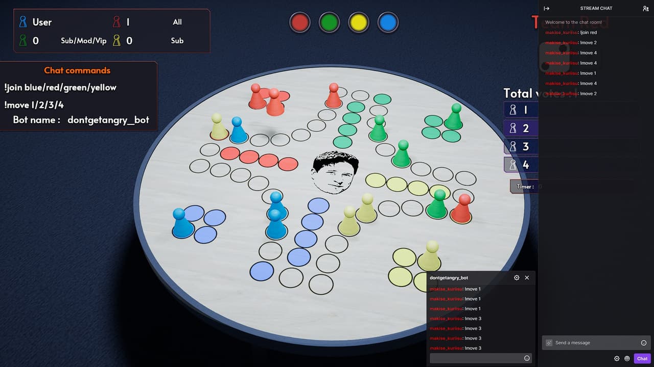 Dont get Angry TwichChat - Twich integrated game screenshot 5