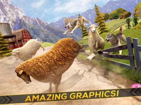 Sheep Racing Adventure in The Tiny Virtual Pet Town screenshot 4