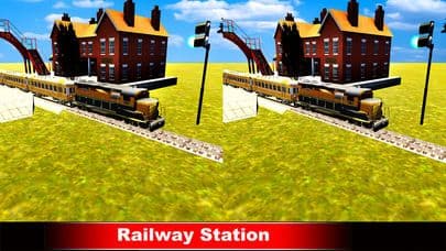 Vr Train Driving Simulator: Virtual Reality 3D screenshot 3