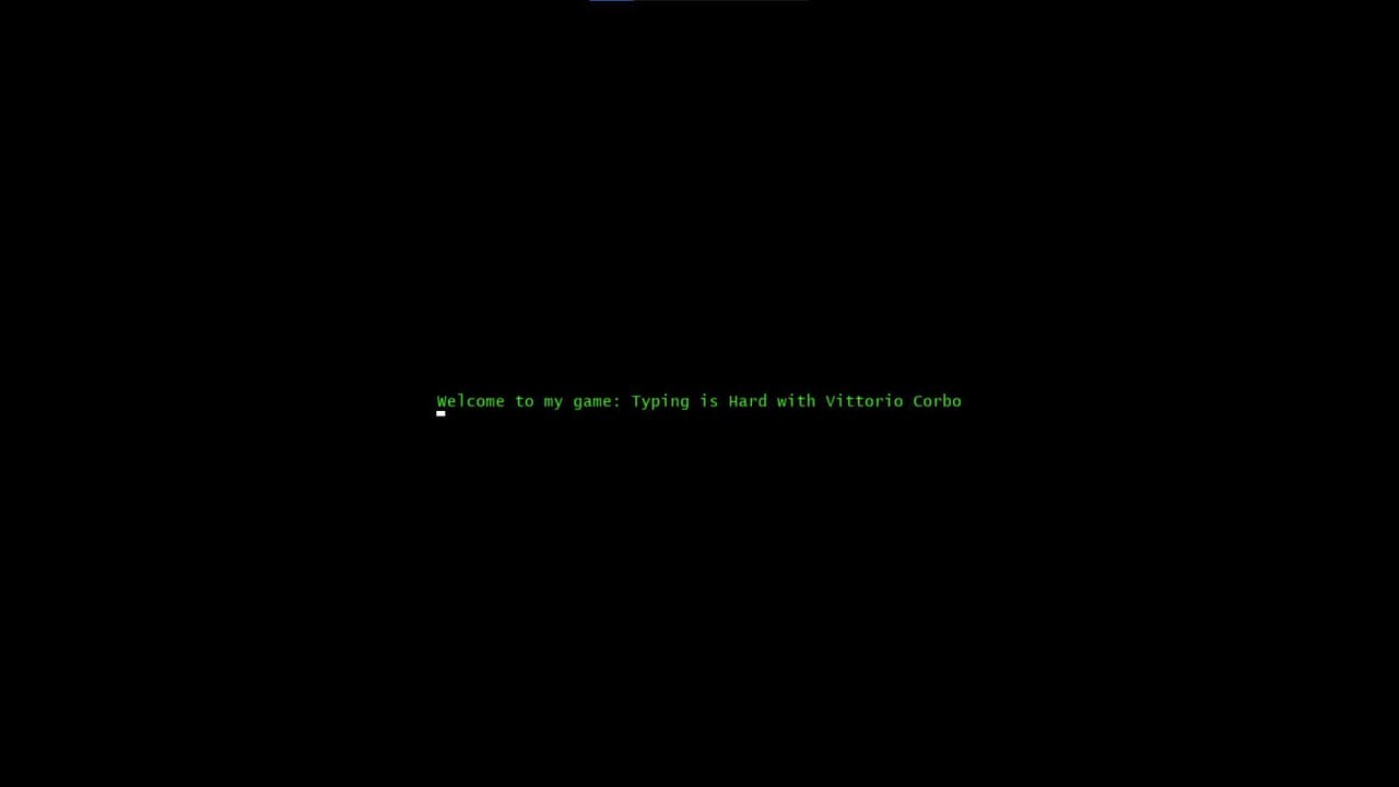 Typing is Hard with Vittorio Corbo screenshot 5