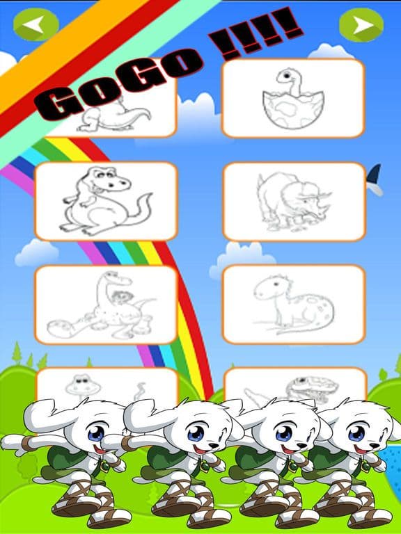 Coloring Book Cartoons For Kids screenshot 3