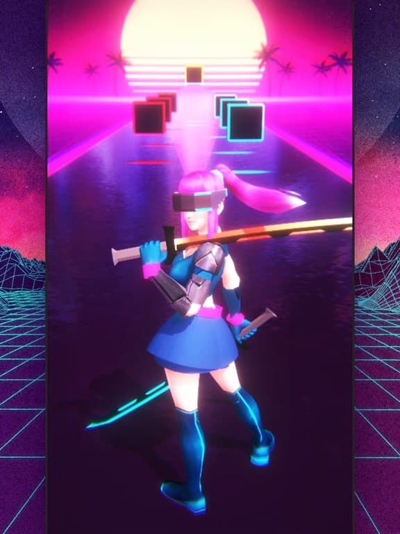 Cyber Beat Ghost Slasher screenshot 3