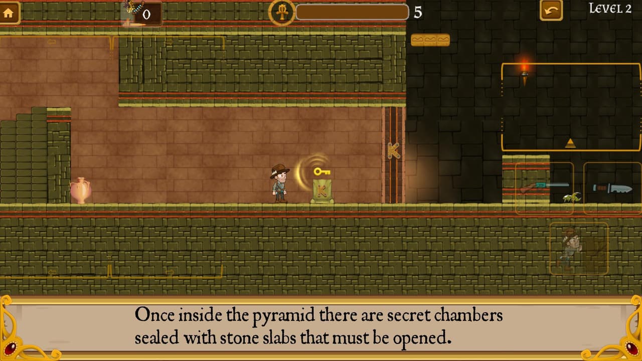 Inside the pyramid (MMeGAMES) screenshot 3