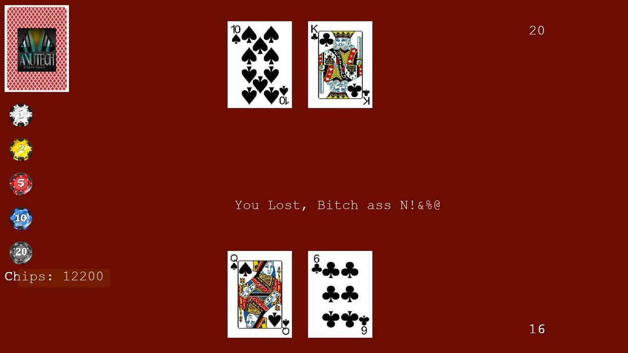 Anutech BLack Jack screenshot 4