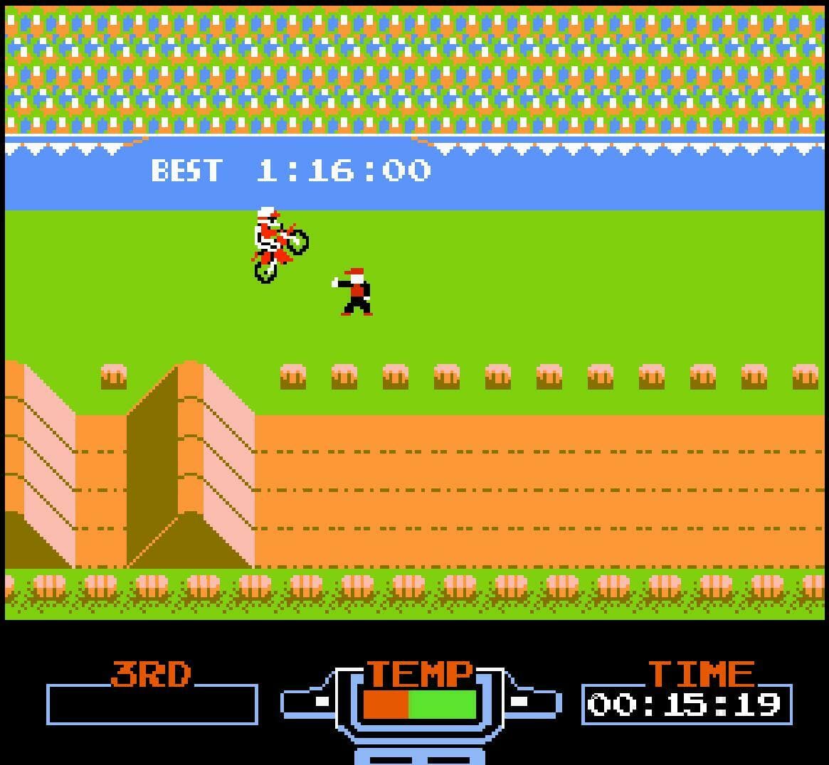 Excitebike (NES) screenshot 2