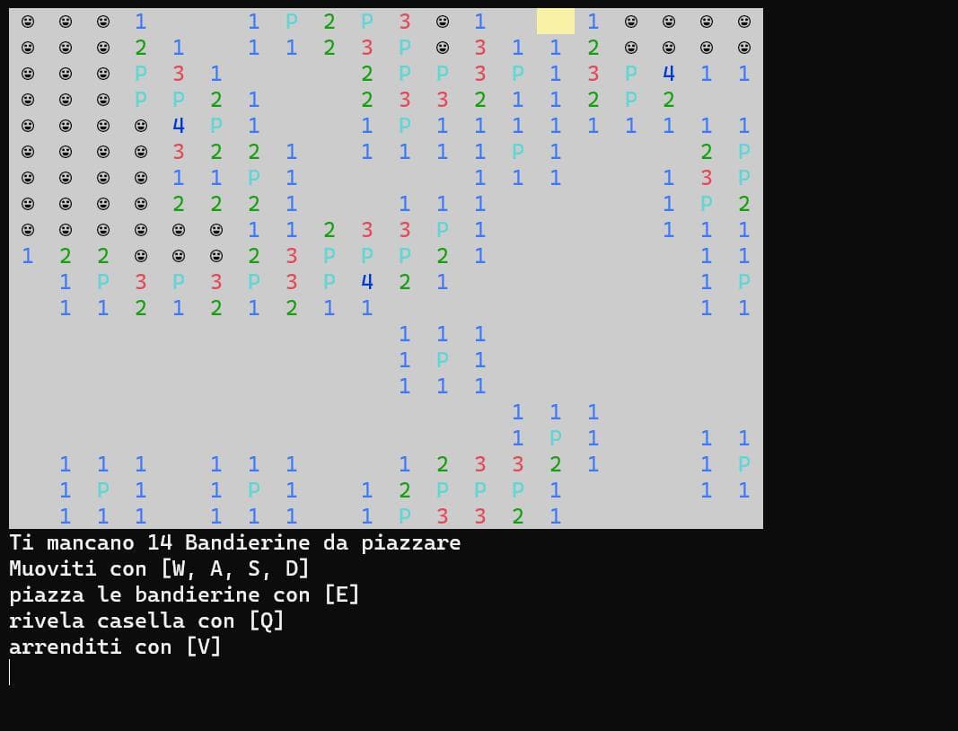 Mine Sweeper for Command Prompt screenshot 2