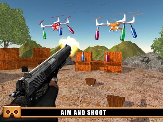Vr Bottle Shoot Training screenshot 5
