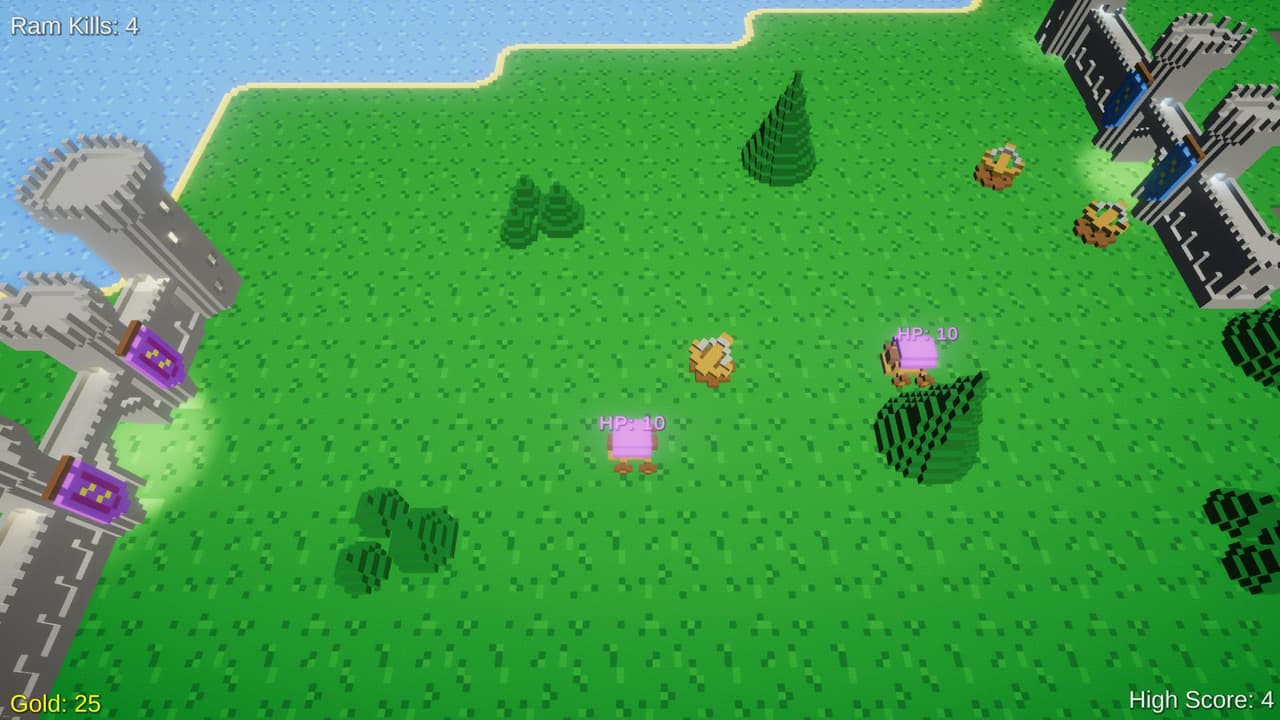 Pathfinding Ram Attack (Prototype) screenshot 2