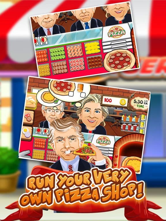 Trumps Pizza Restaurant Dash - 2016 Election on the Run Wall Cooking Game! screenshot 6