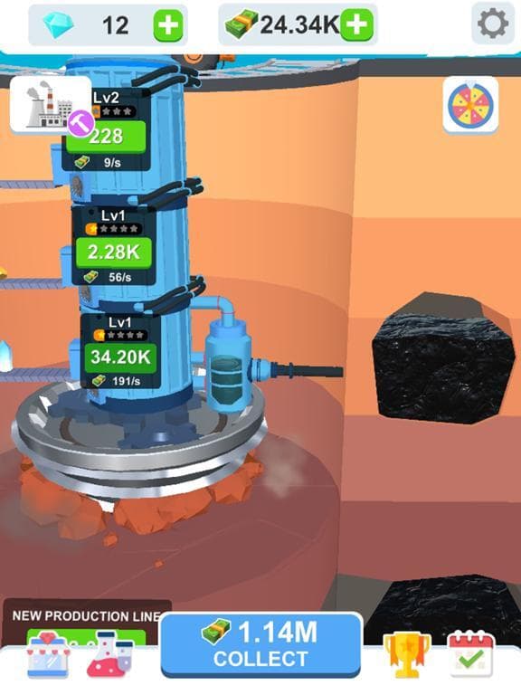 Idle Dig Factory