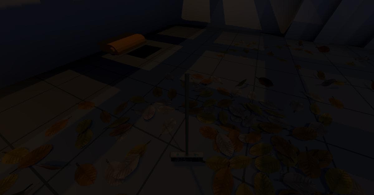 sweeping leaves on a windy day screenshot 3