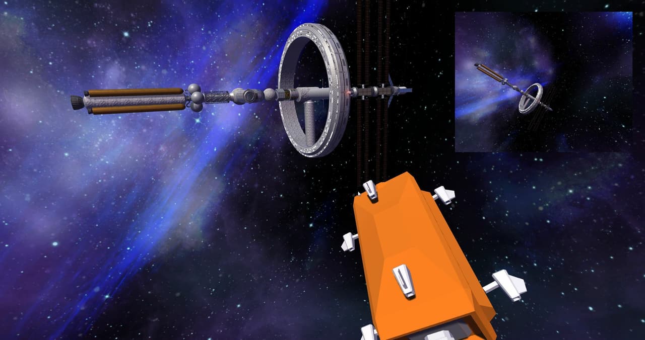 Routinary Space Docking Simulator 2077 screenshot 4