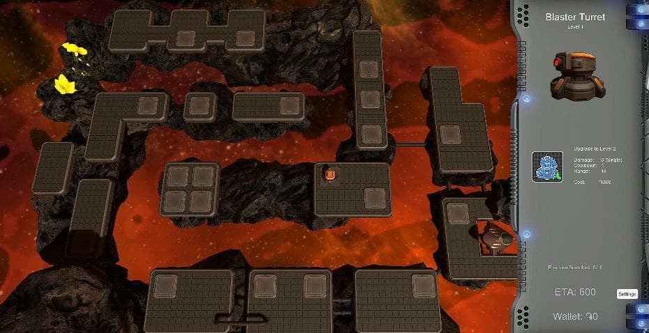 Space Miner TD screenshot 2