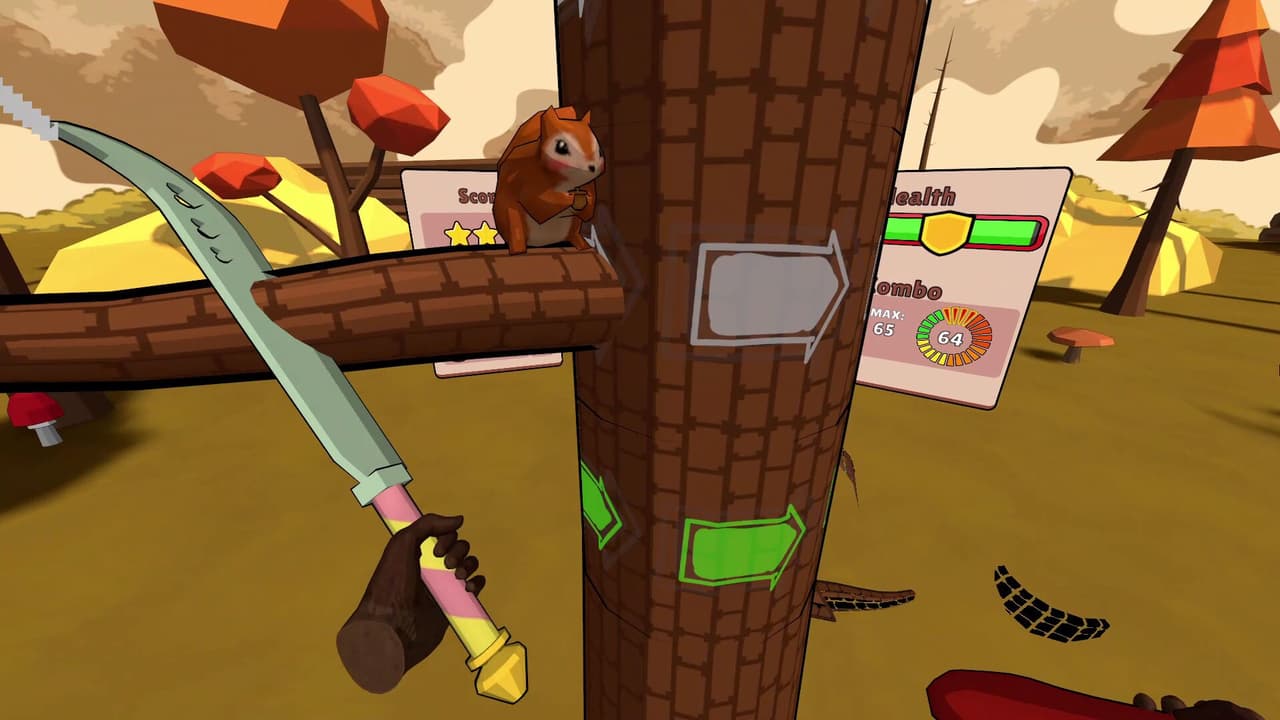 Timberman VR - grab an axe, chop trees, beat records! screenshot 6