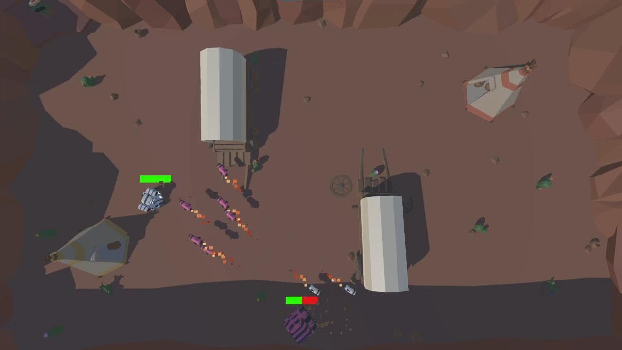 Tank Tussle (Tennissky) screenshot 3