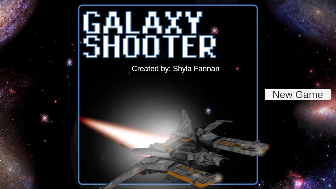 Galaxy Shooter for GameDevHQ