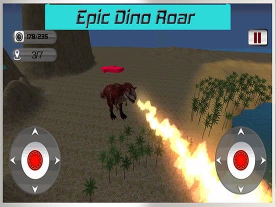 Flying Dinosaur Simulator - Velociraptor & spinosaurus Simulation FREE game screenshot 3