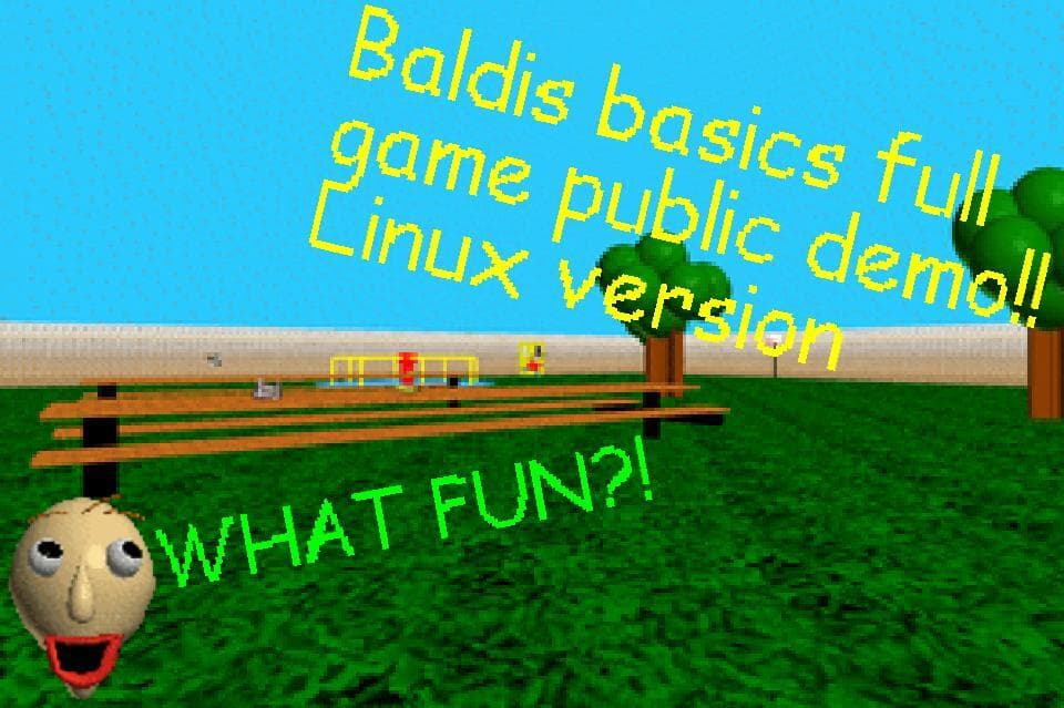 Baldis Basics Linux Full Collection screenshot 3