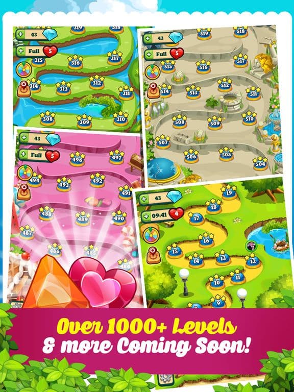 Addictive Gem Match Mania Drop screenshot 4