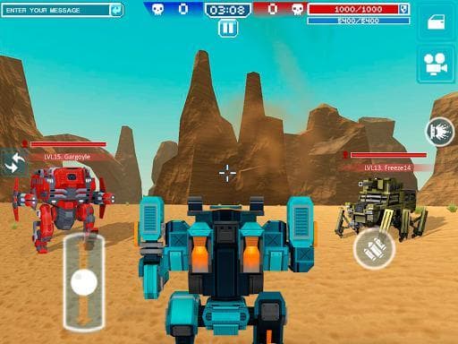 Blocky Cars - Online Shooting Game screenshot 5