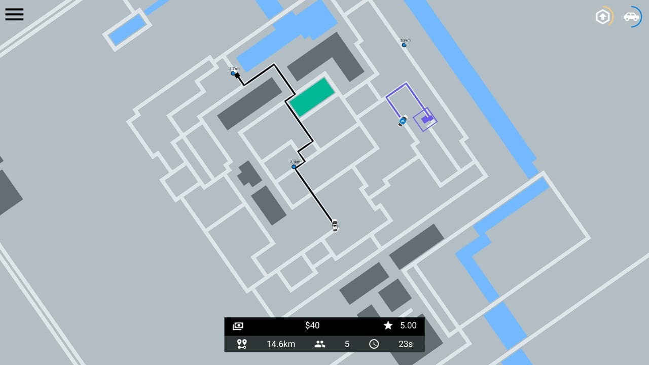 Routed: Ride Share Sim (Beta) screenshot 2