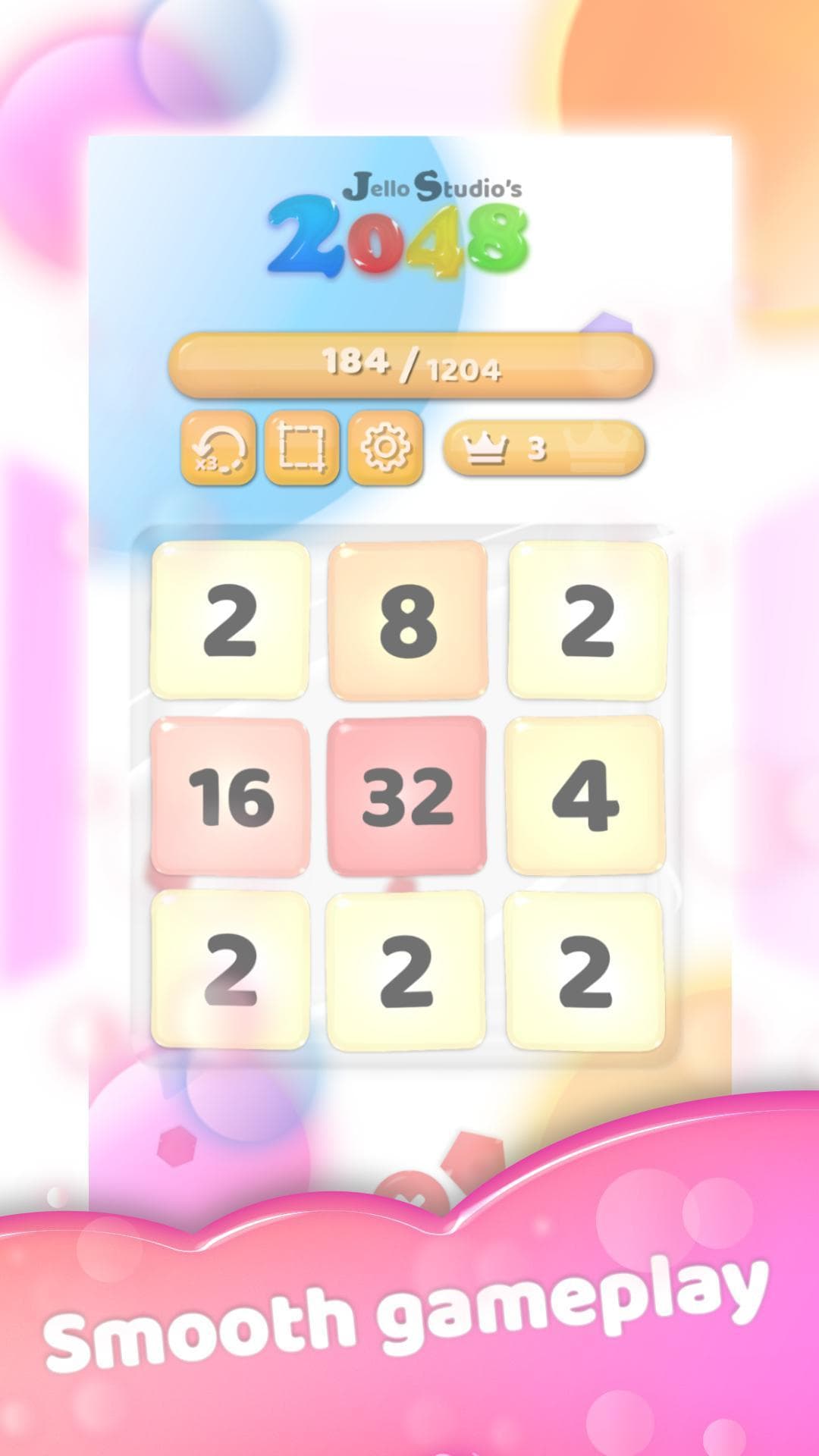 Jelly 2048 screenshot 5